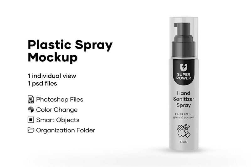 Matte Airless Pump Bottle Mockup 4963523