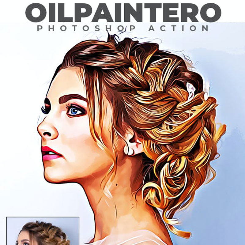 Oilpaintero Photoshop Action 26532032