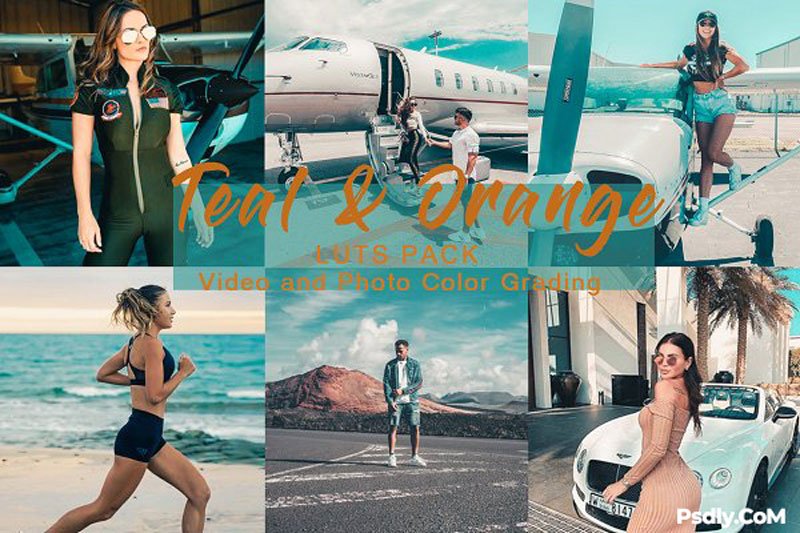 TEAL 2526 ORANGE LUTs Pack 4983136