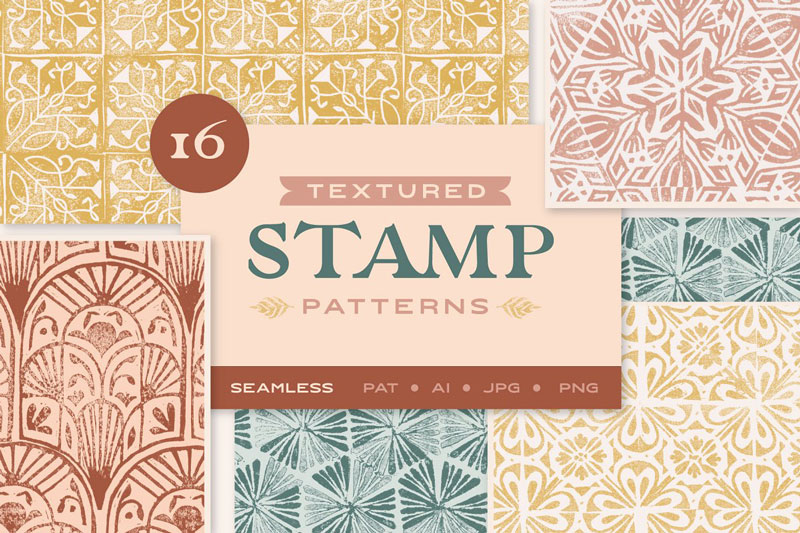 Textured Stamp Patterns 4615973