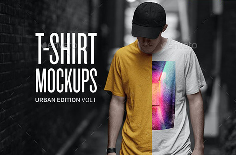 Urban T Shirt Mockup 25790524 Free Download Graphicriver