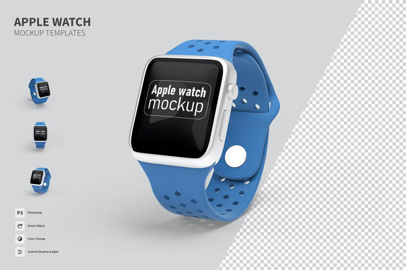 apple watch mockup psd