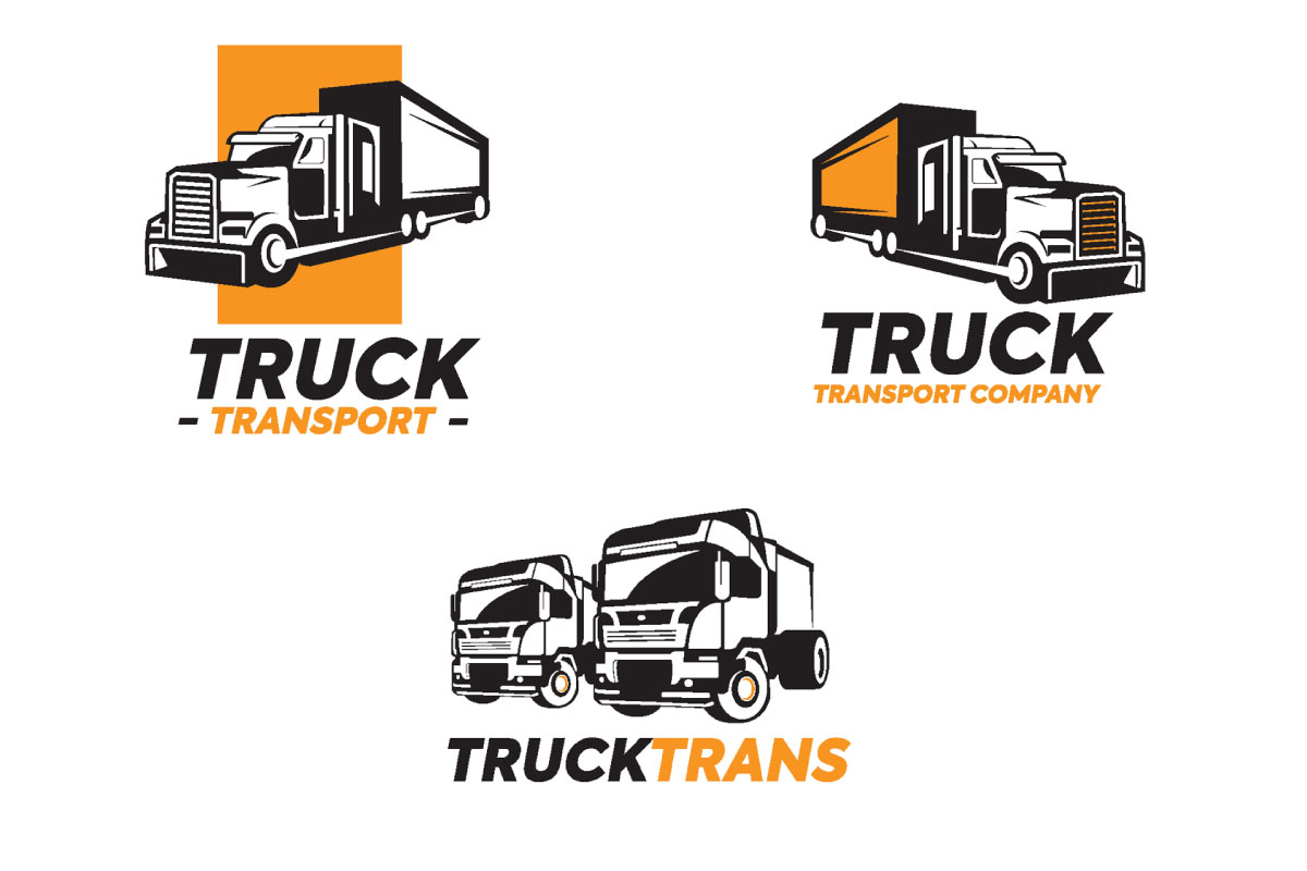 Truck Vector Illustration Logo Bundle