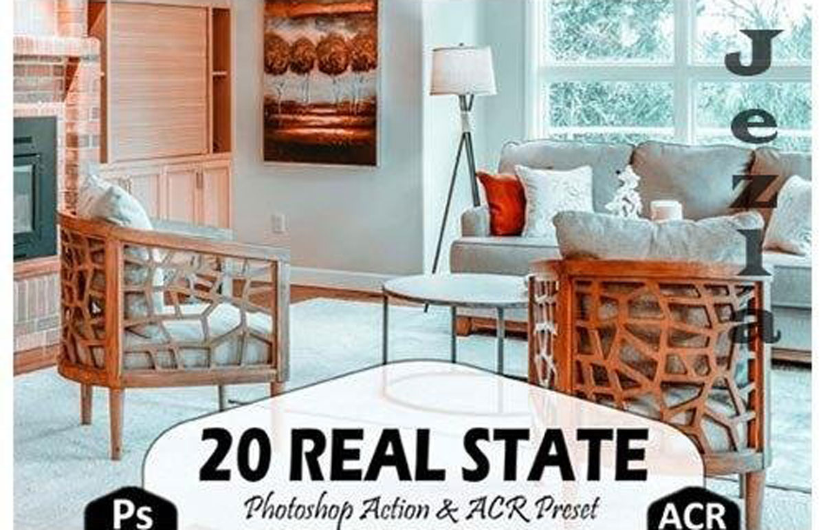 20 Real State Photoshop Actions and ACR 4444130