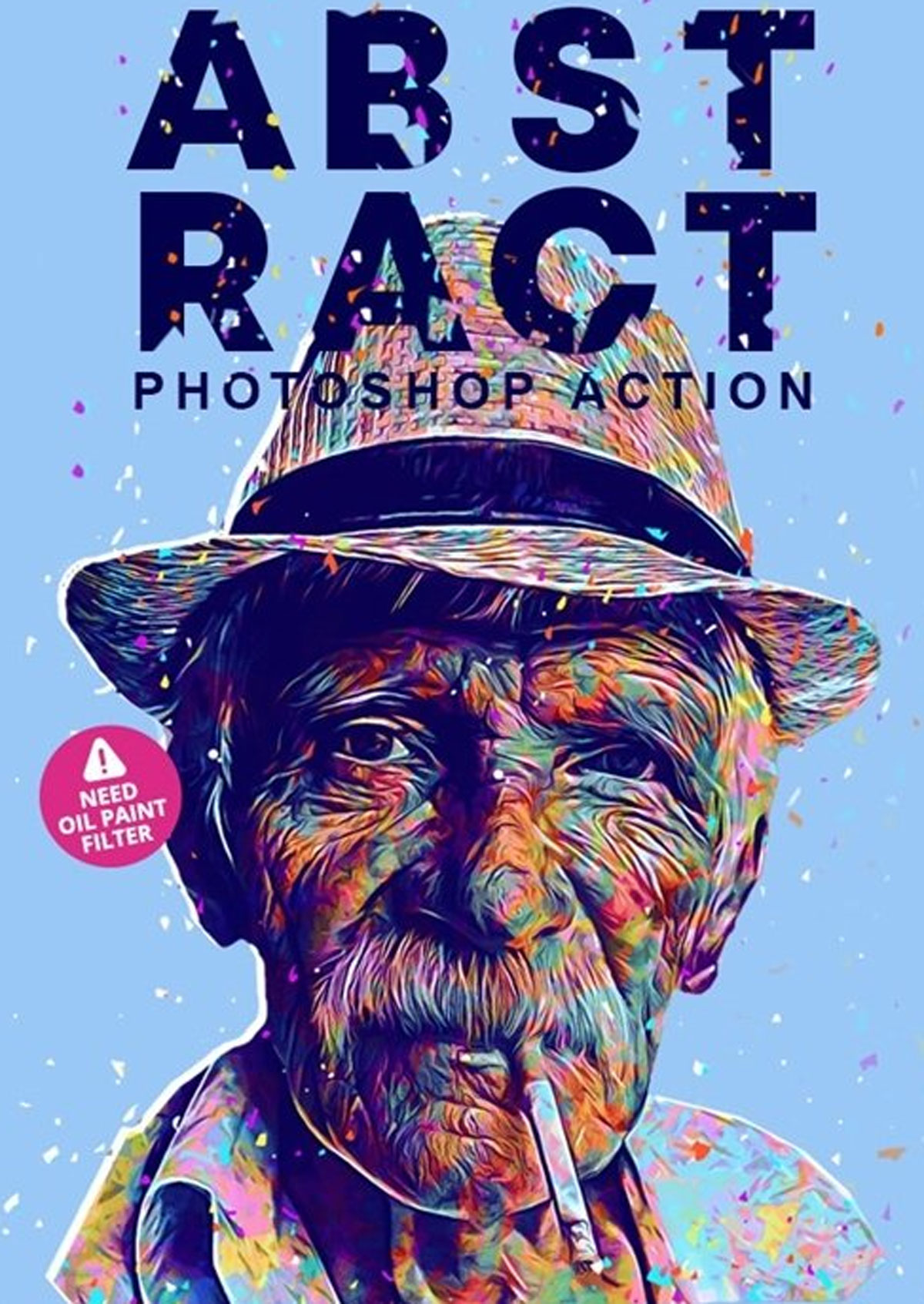 Abstract Art Photoshop Action 26616000