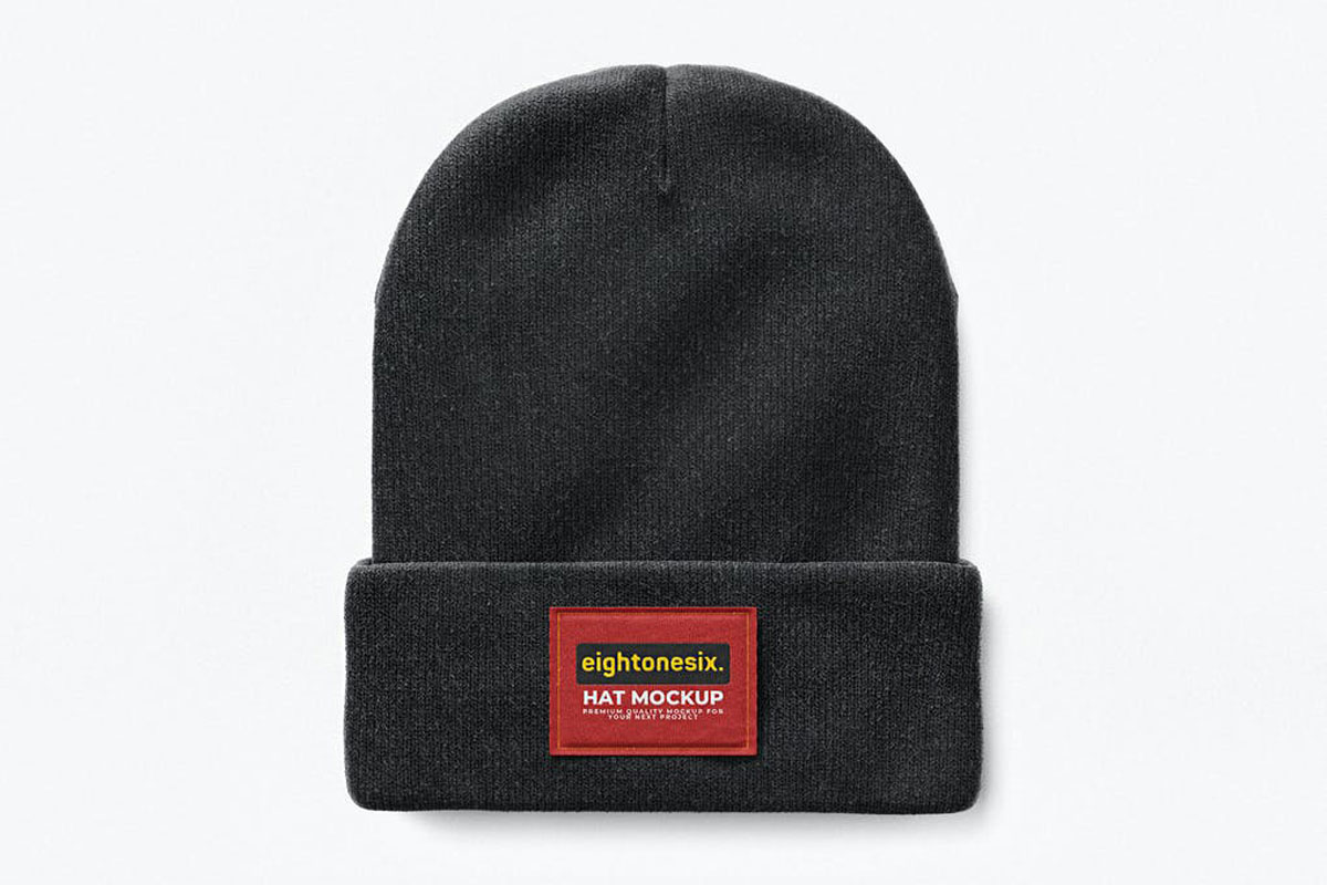 Beanie Mockup Template BHFJKTA