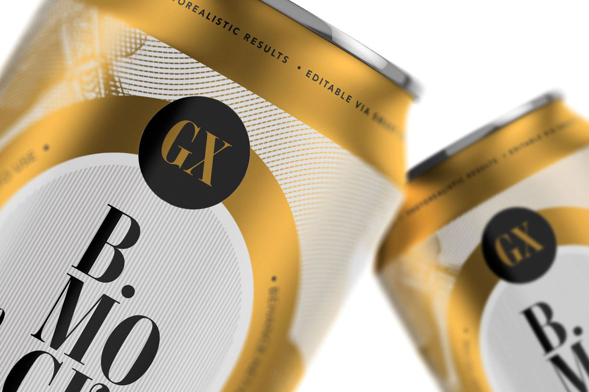 Beer/Soda Can Mockup 4928130