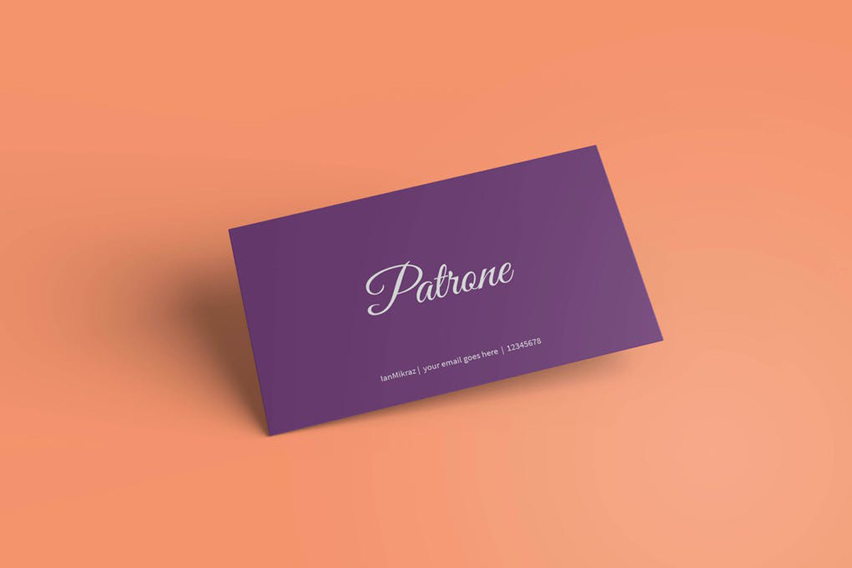 Business Card Mockup V4