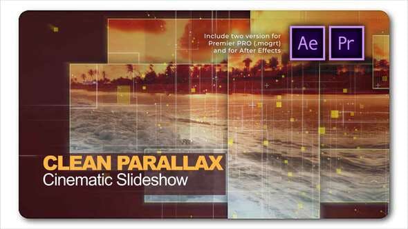 Clean Parallax Cinematic Slideshow 27594834