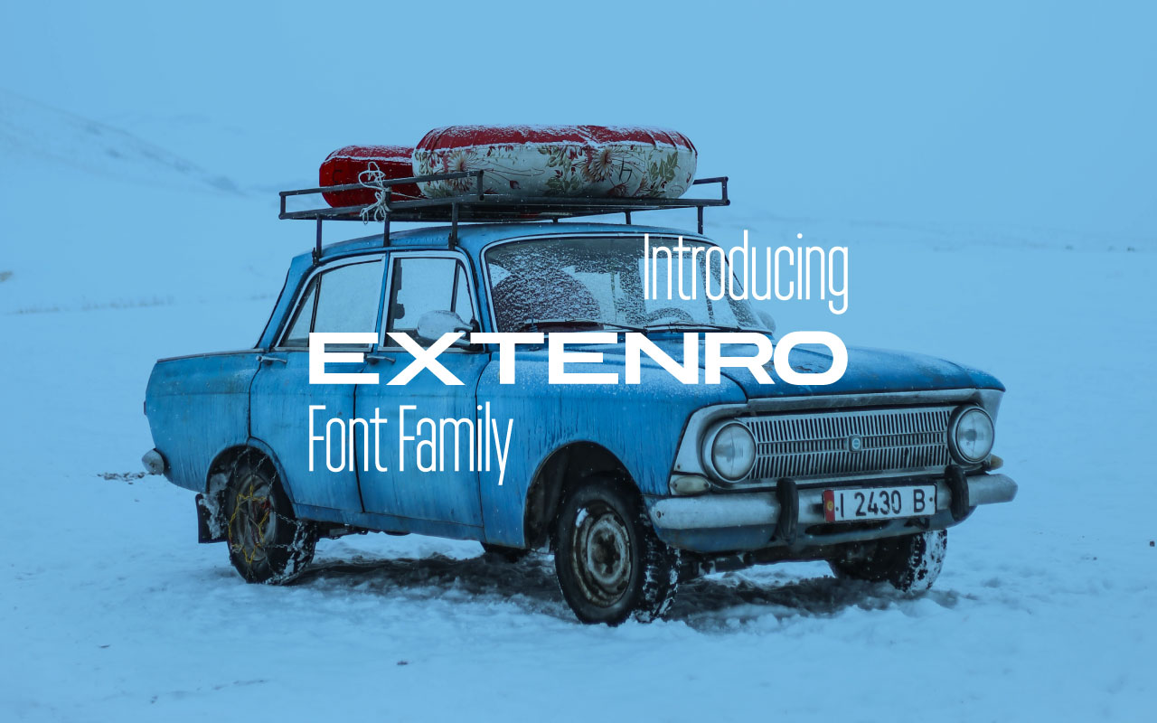 Extenro Font Family