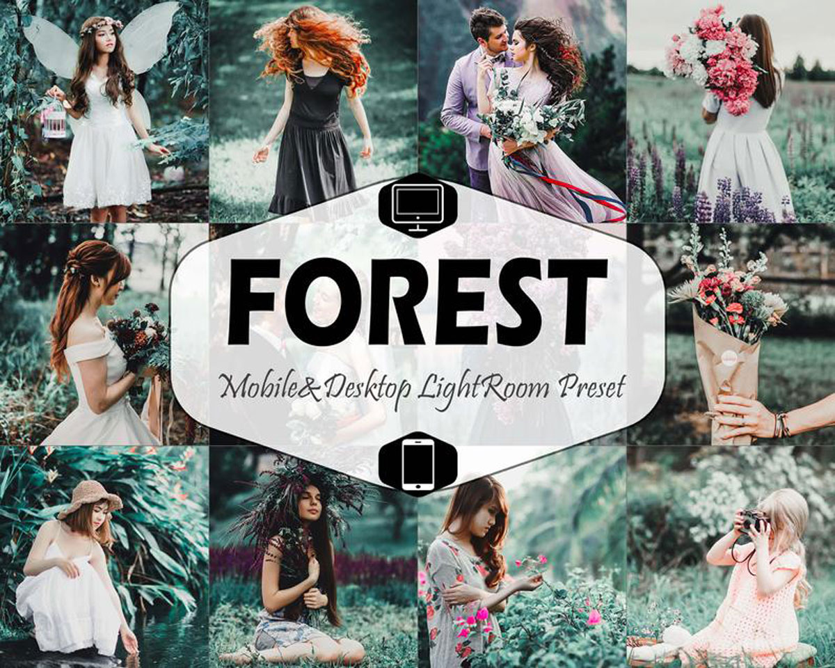 Forest Mobile & Desktop Lightroom Presets