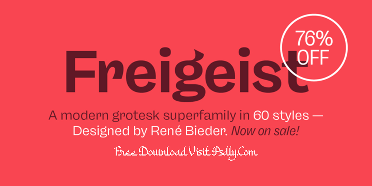 Freigeist Font Family