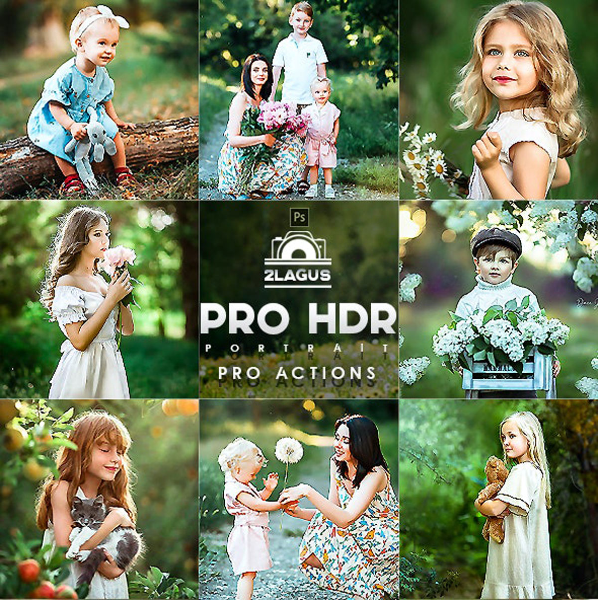 GraphicRiver - PRO HDR Portrait Photoshop Actions 27184929