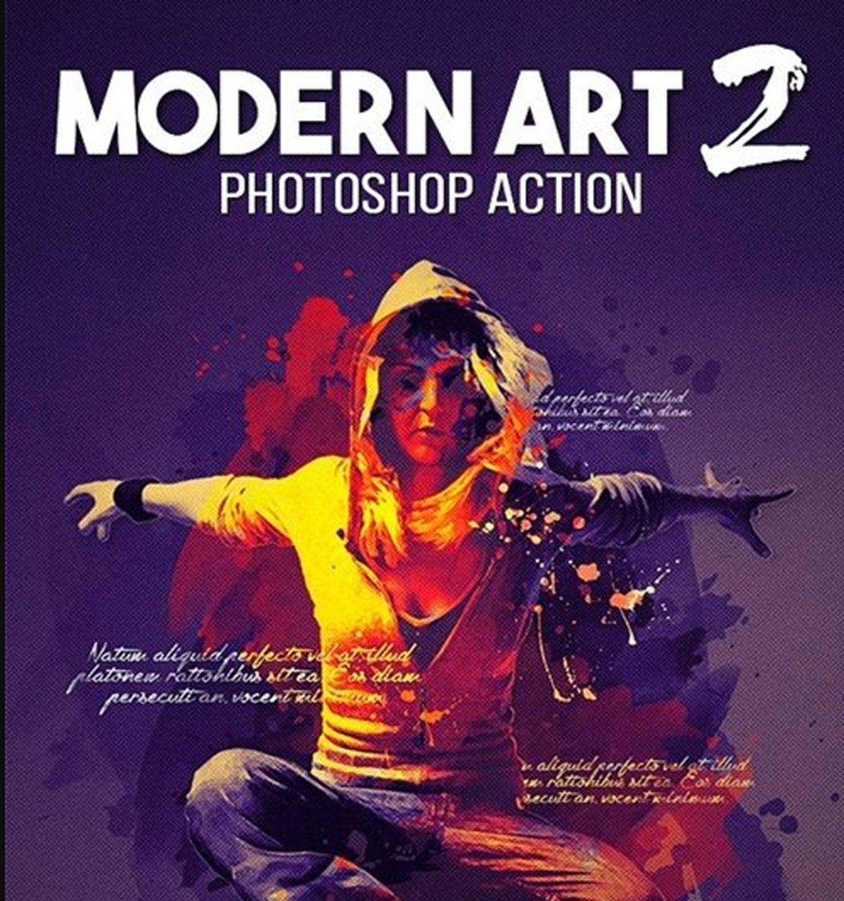 Modern Art 2 Photoshop Action 18205403