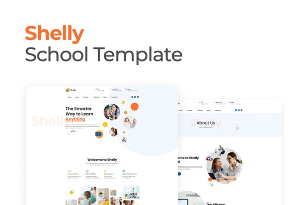 Shelly – School Template Kit for Elementor