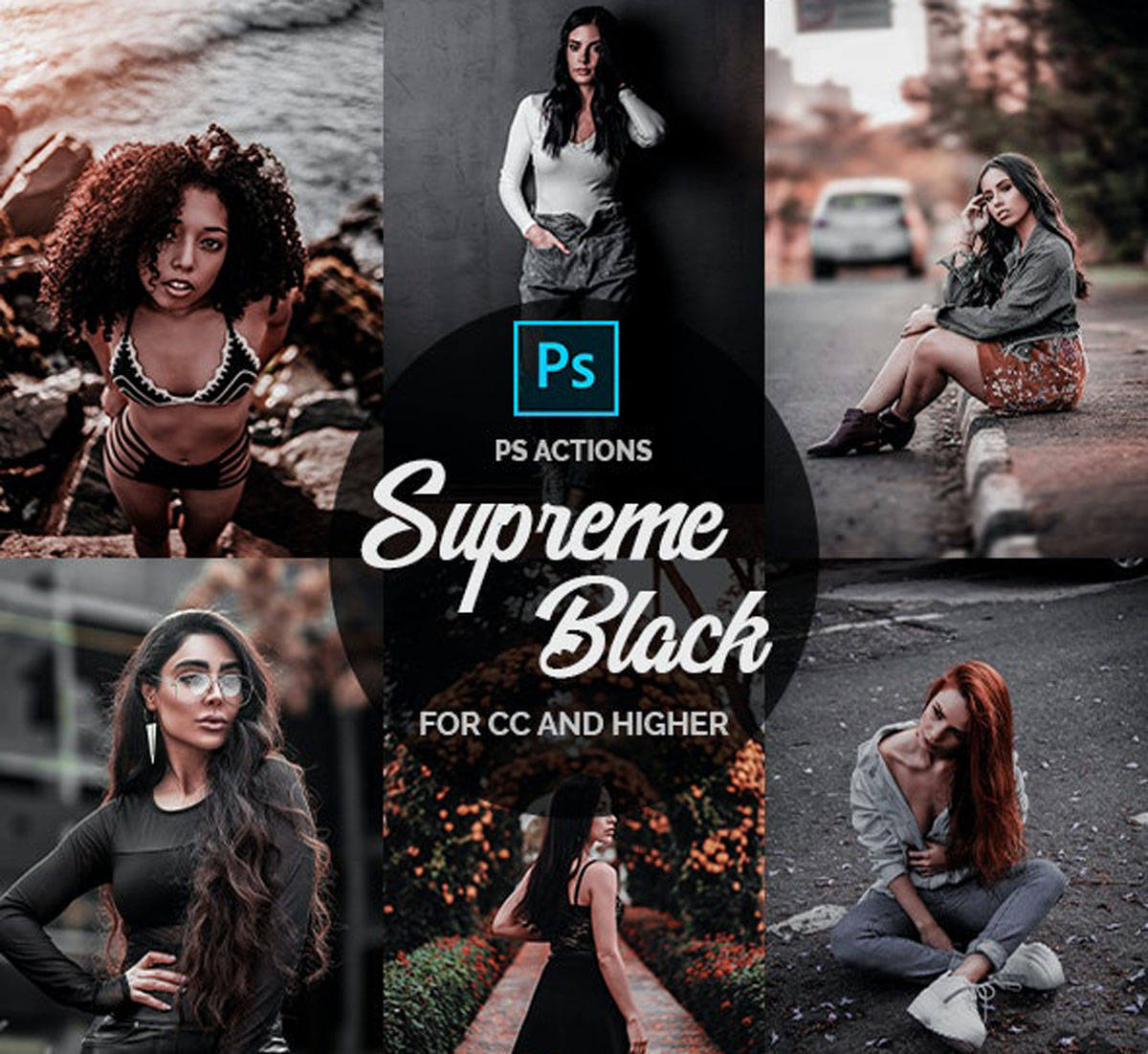 Supreme Black - Photoshop Actions 26511856