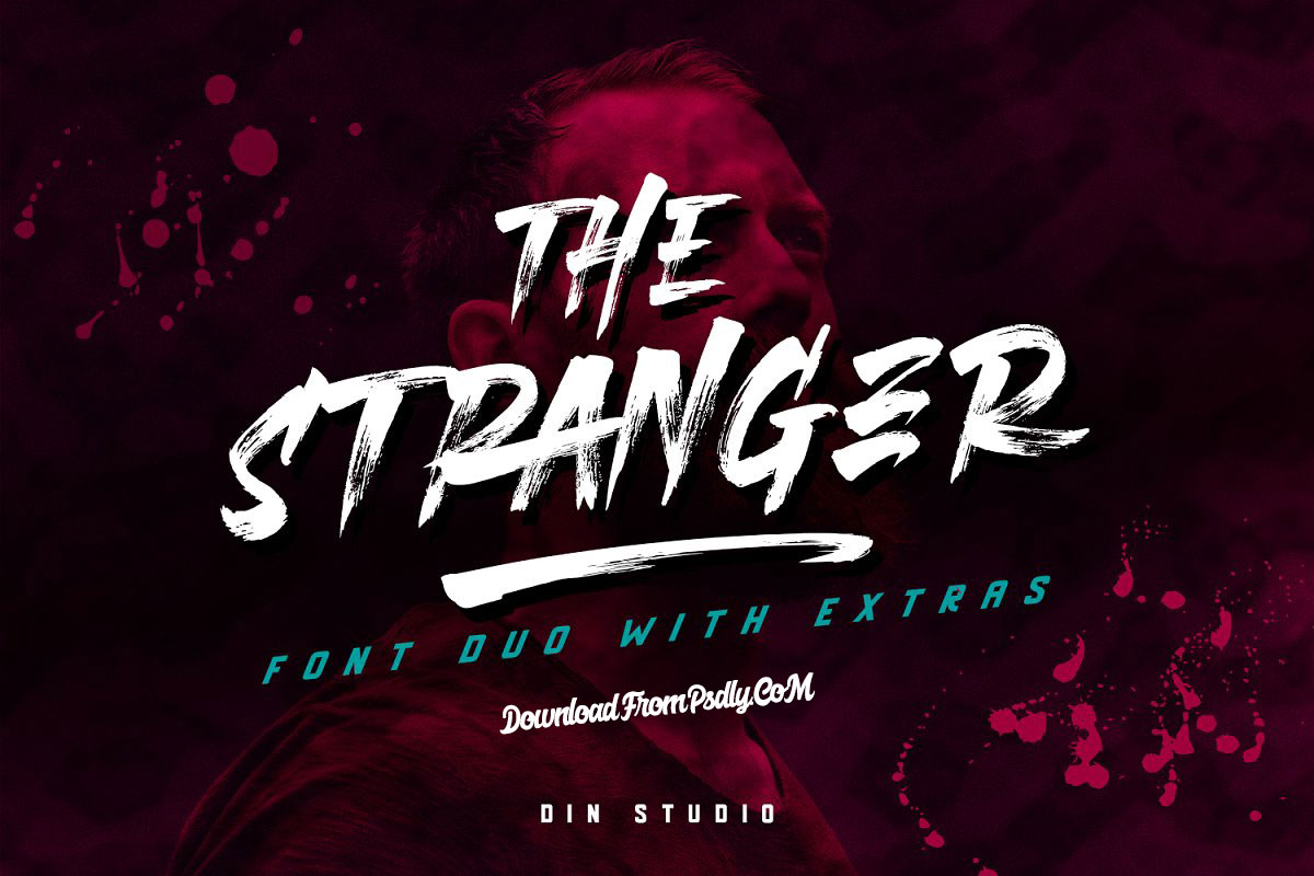 The Stranger - Font Duo Plus Extras