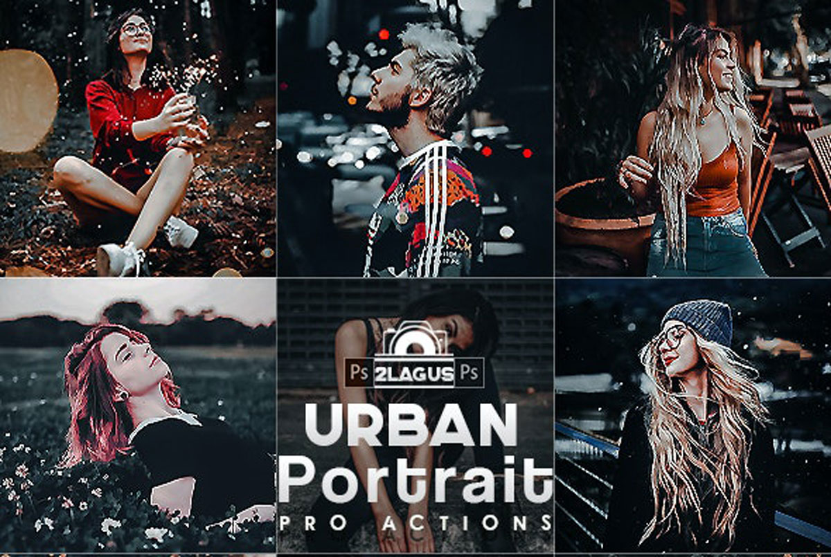 Urban Portrait Photoshop Actions 27473122