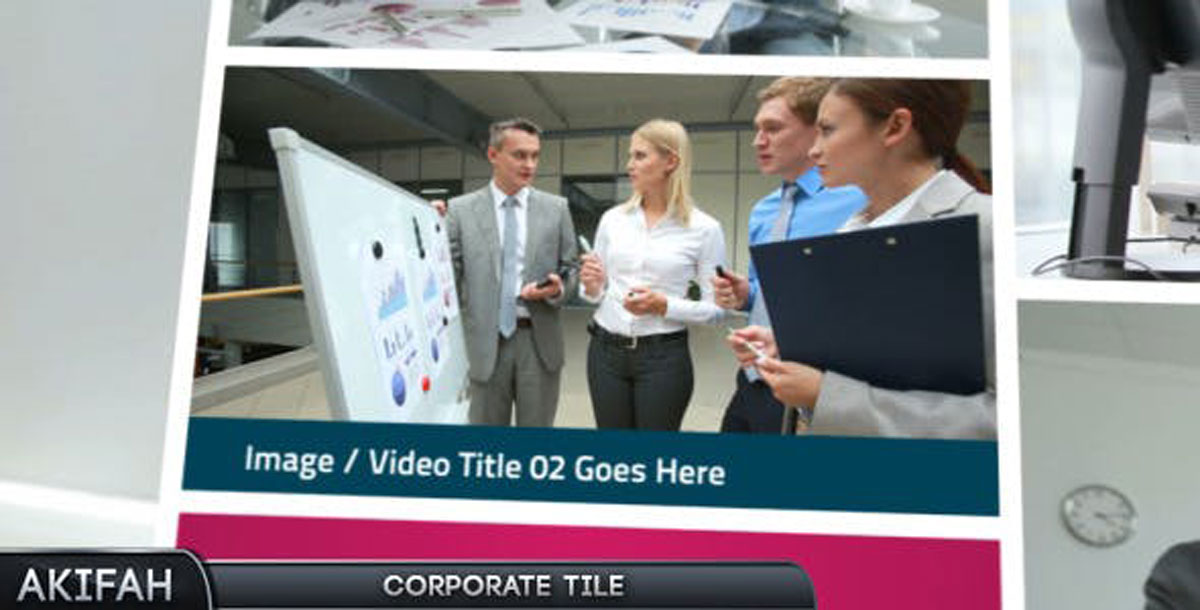 Videohive Corporate Tile Slideshow 4935061