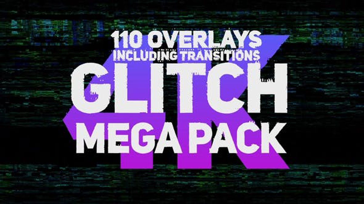 Videohive Glitch Mega Pack 4K 23849734