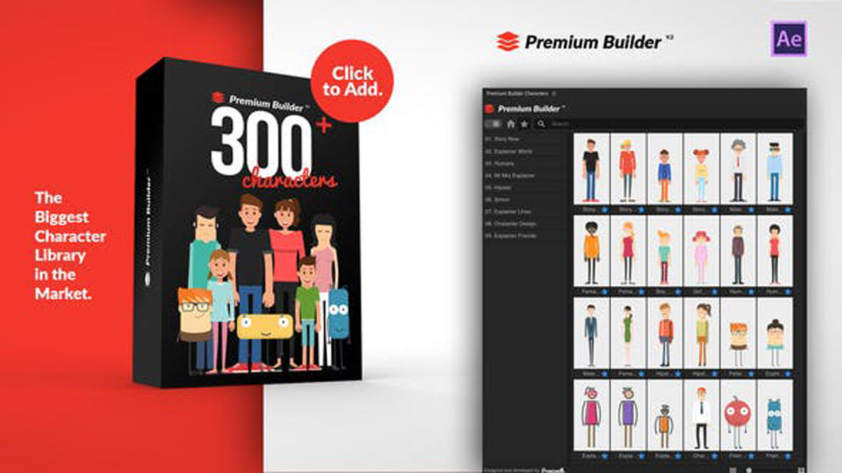 Videohive PremiumBuilder Characters 24612692