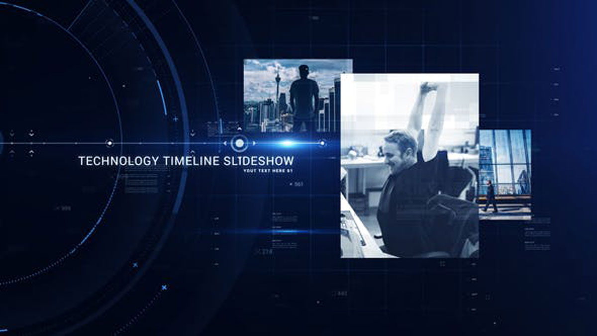 Videohive Technology Timeline Slideshow - 27419342