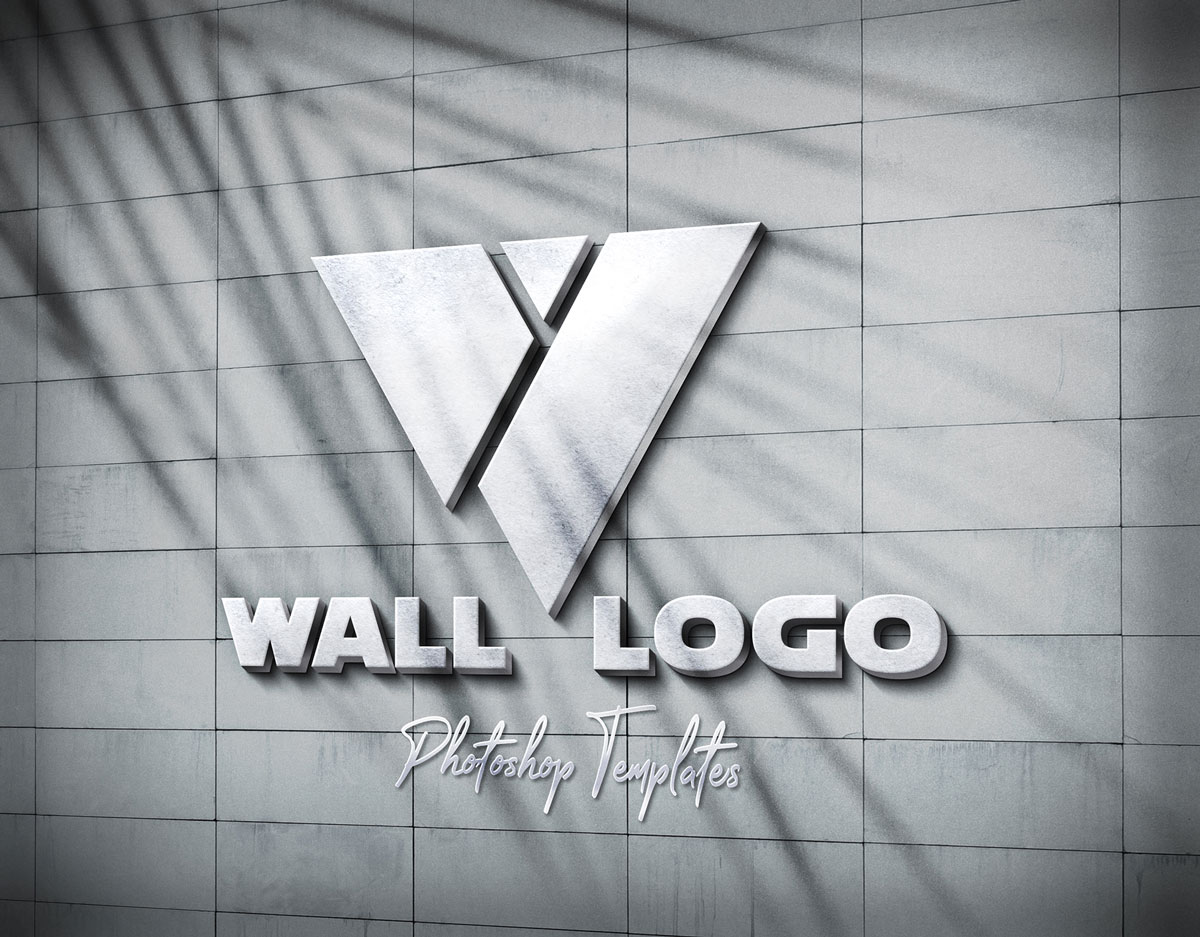 Wall Logo Sign Mockups 26496979
