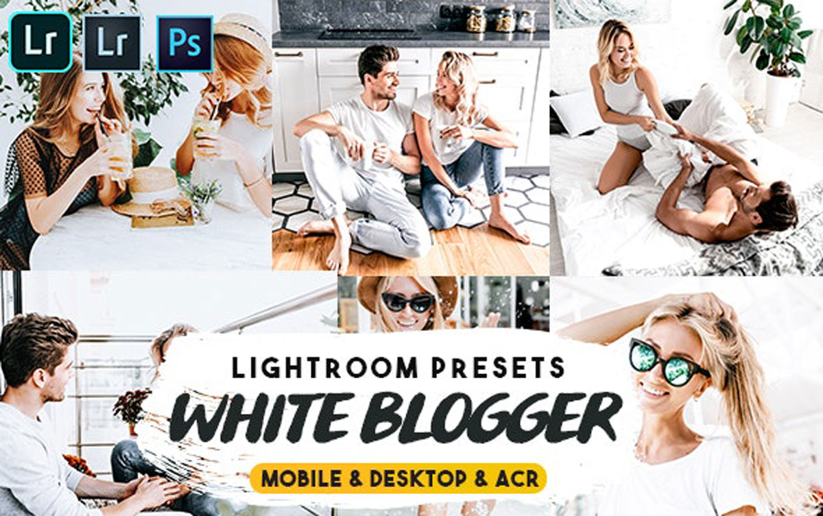 White Blogger Lightroom Presets 26975621