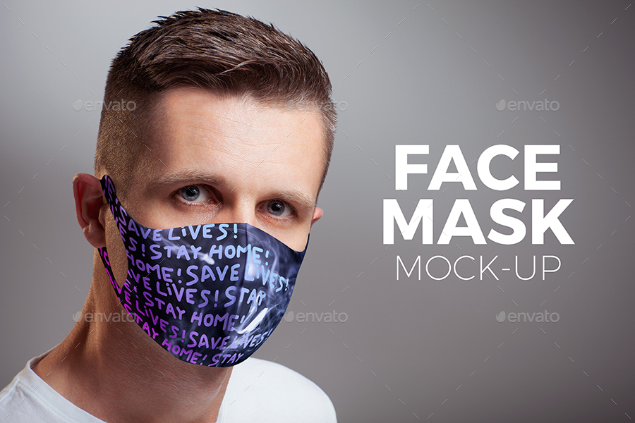 Face Mask Mock-up 27534854