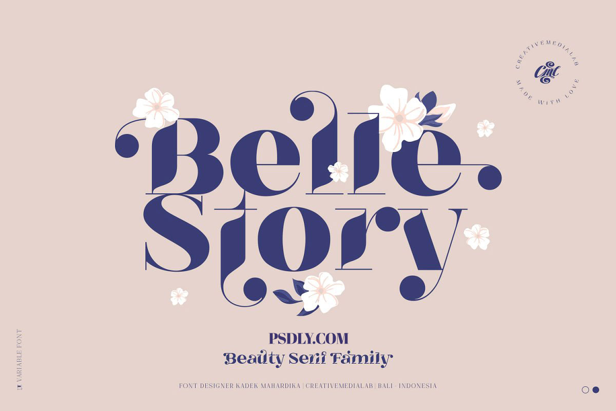 Belle Story - Beauty serif family 5173153