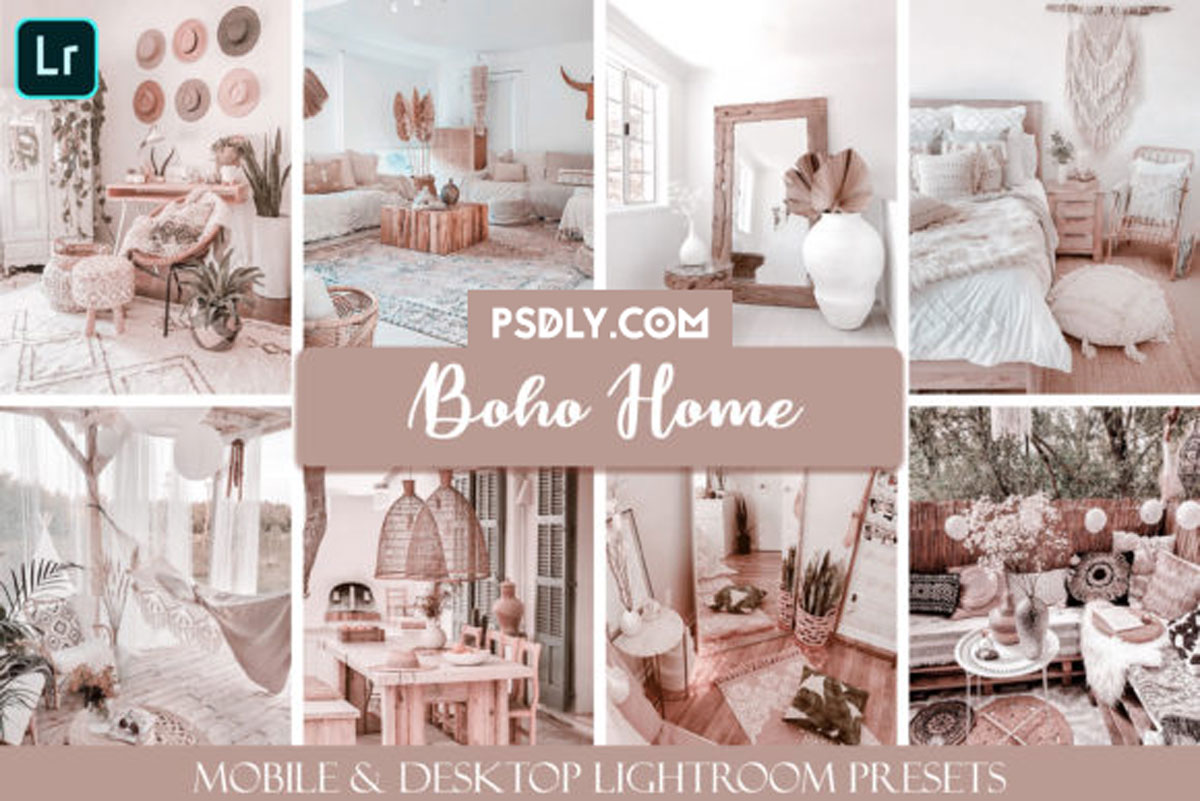 Boho Home Lightroom Presets