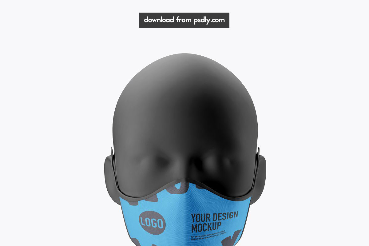 Medical face Mask mockup 5224041