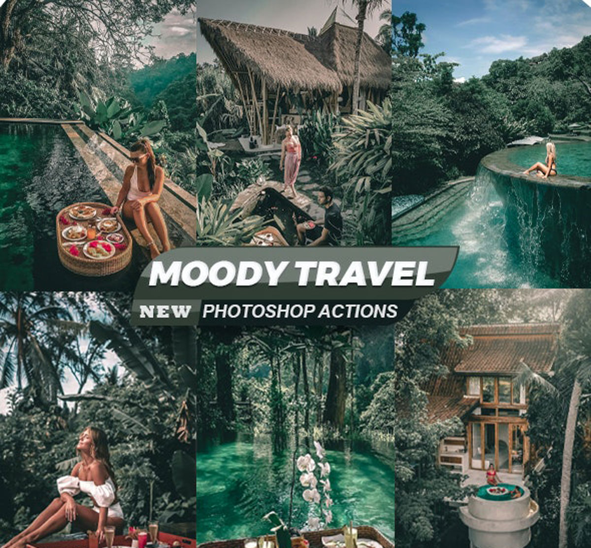 Moody Travel Blogger Photoshop Actions 26544157