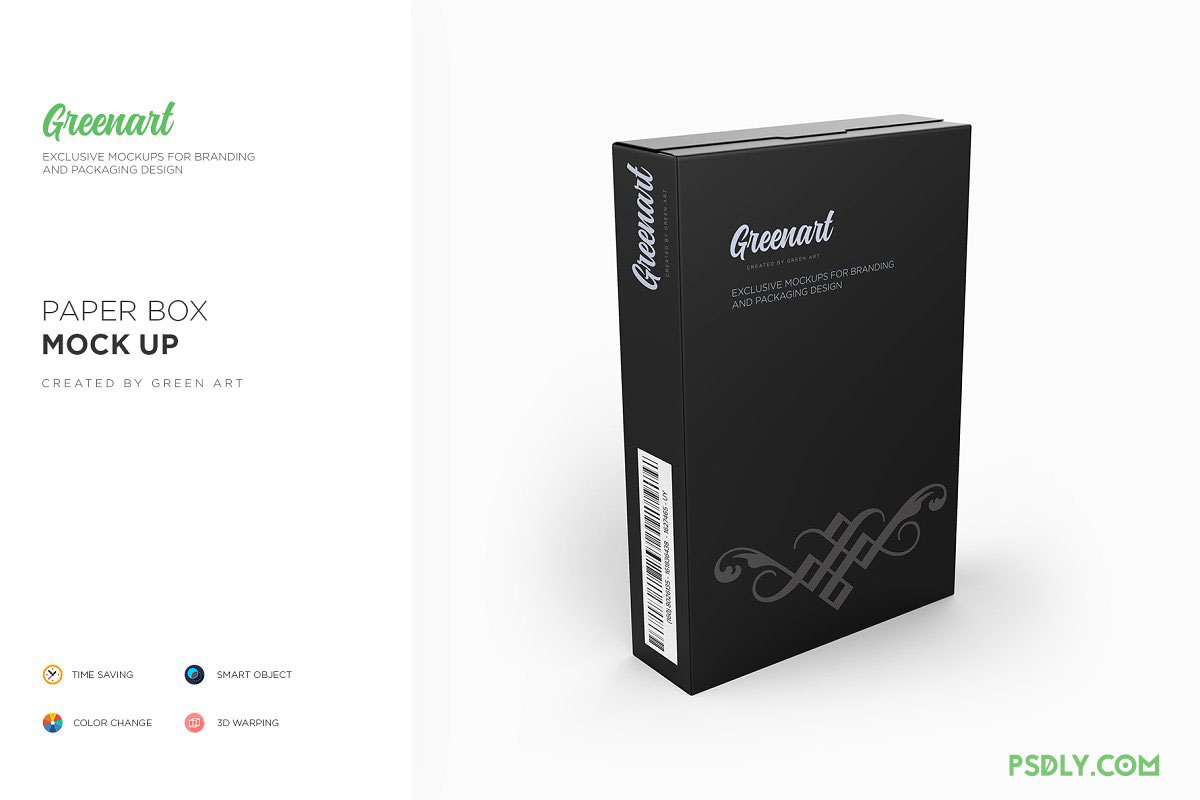 Paper Box Mockup 2651457