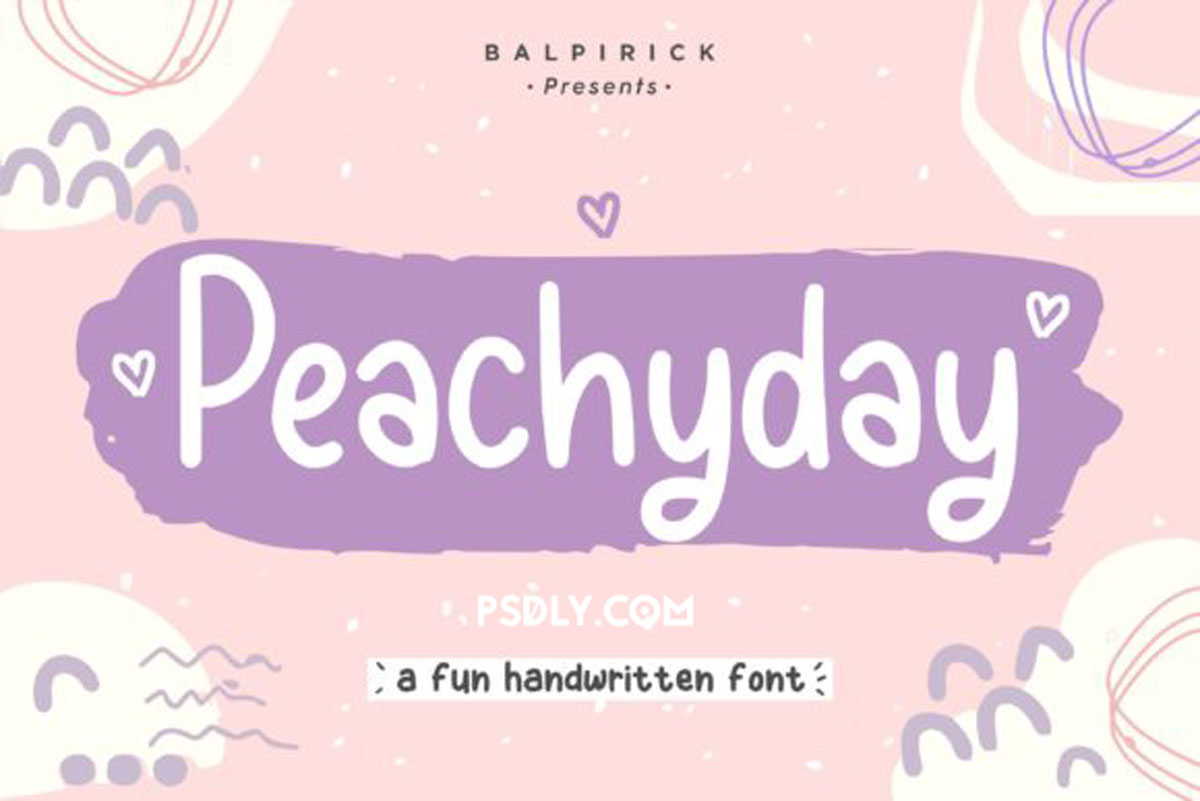 Peachyday Font
