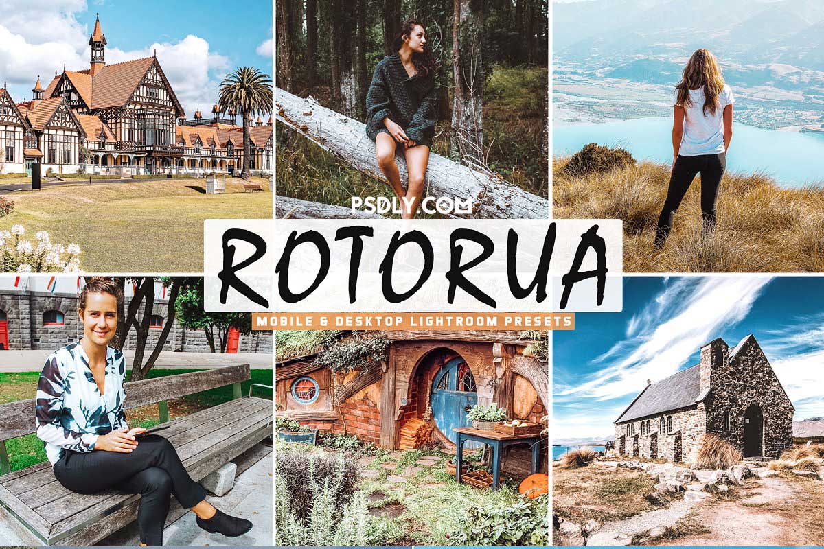 Rotorua Mobile & Desktop Lightroom Presets 5228125