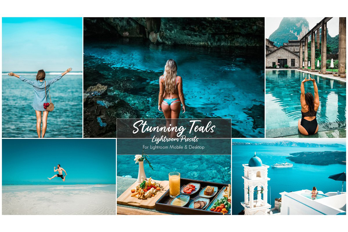 Stunning Teals Lightroom Presets 5203593