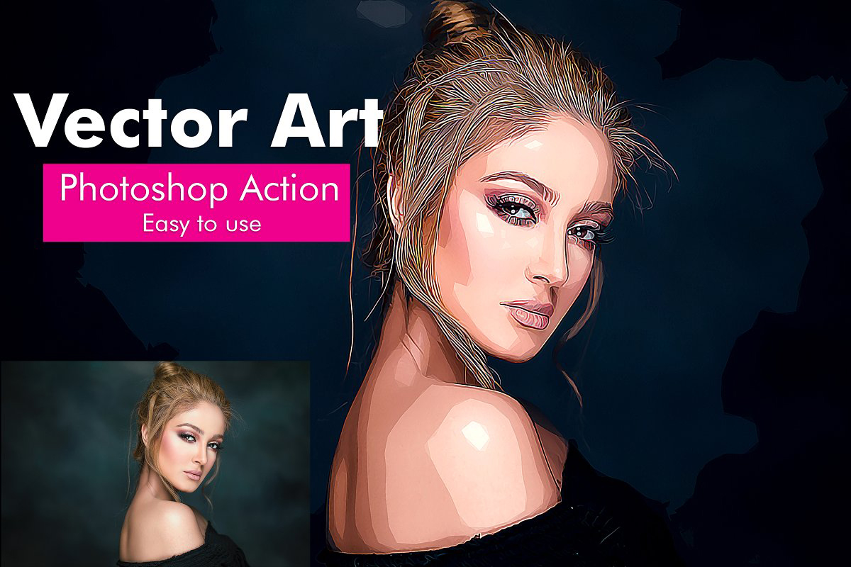 Vector Art Photoshop Action 4938279