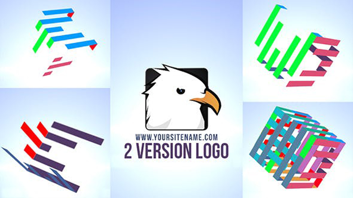 Videohive Color Cube Logo 19843902