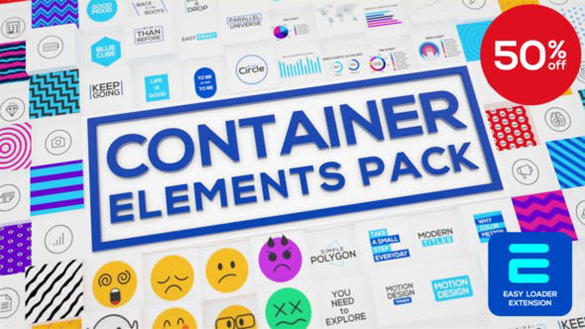 Videohive Container Elements Pack 26607592
