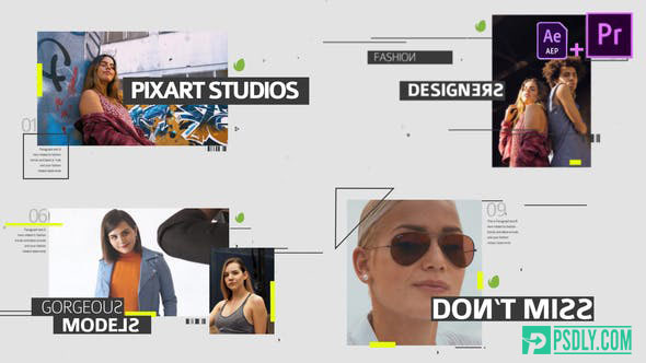 Videohive Fashion Media Opener Mogrt 28207458