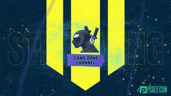 Videohive Grunge Gaming Logo Transition 28300853