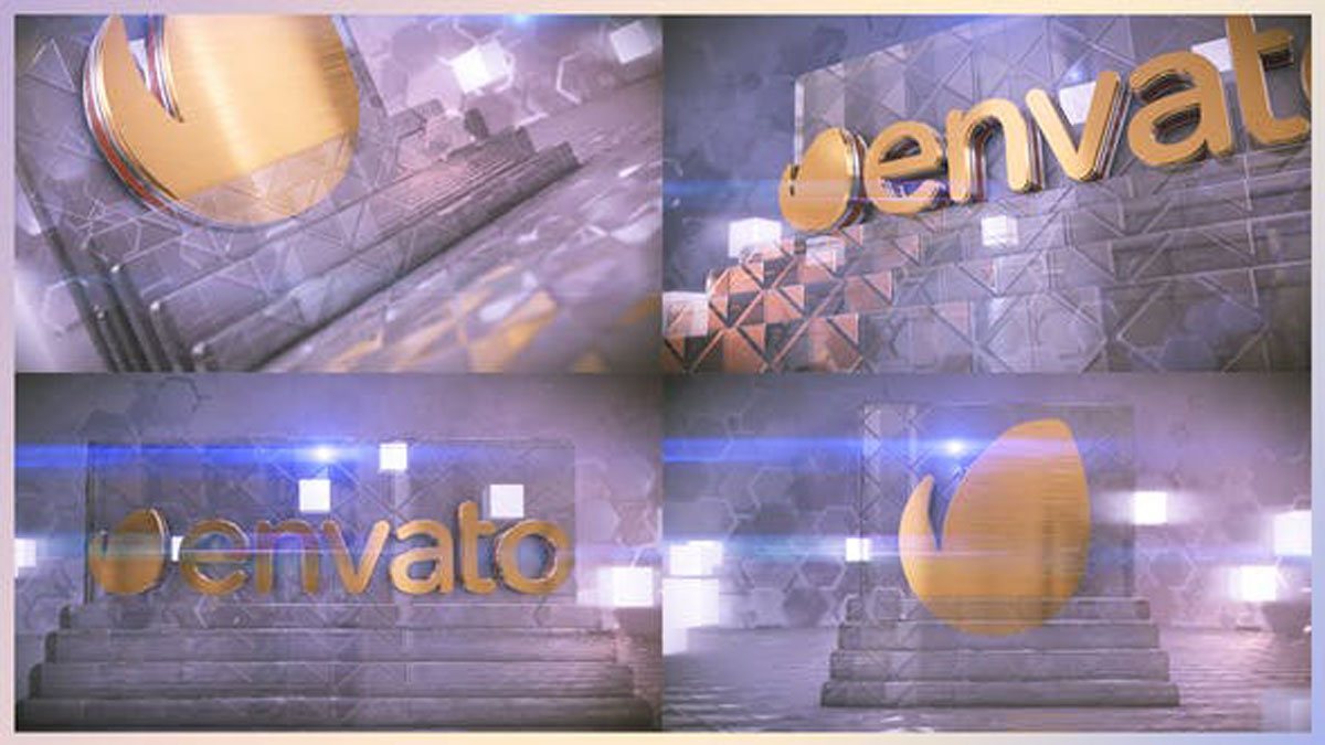 Videohive Inspiring Glass Intro 22132667