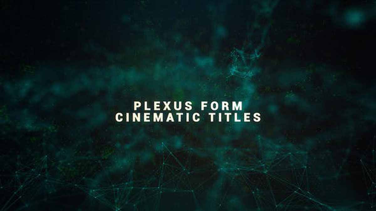 Videohive Plexus Form Cinematic Titles 22511287