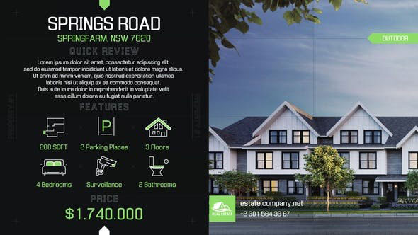 Videohive Real Estate Minimal Tech 28276800