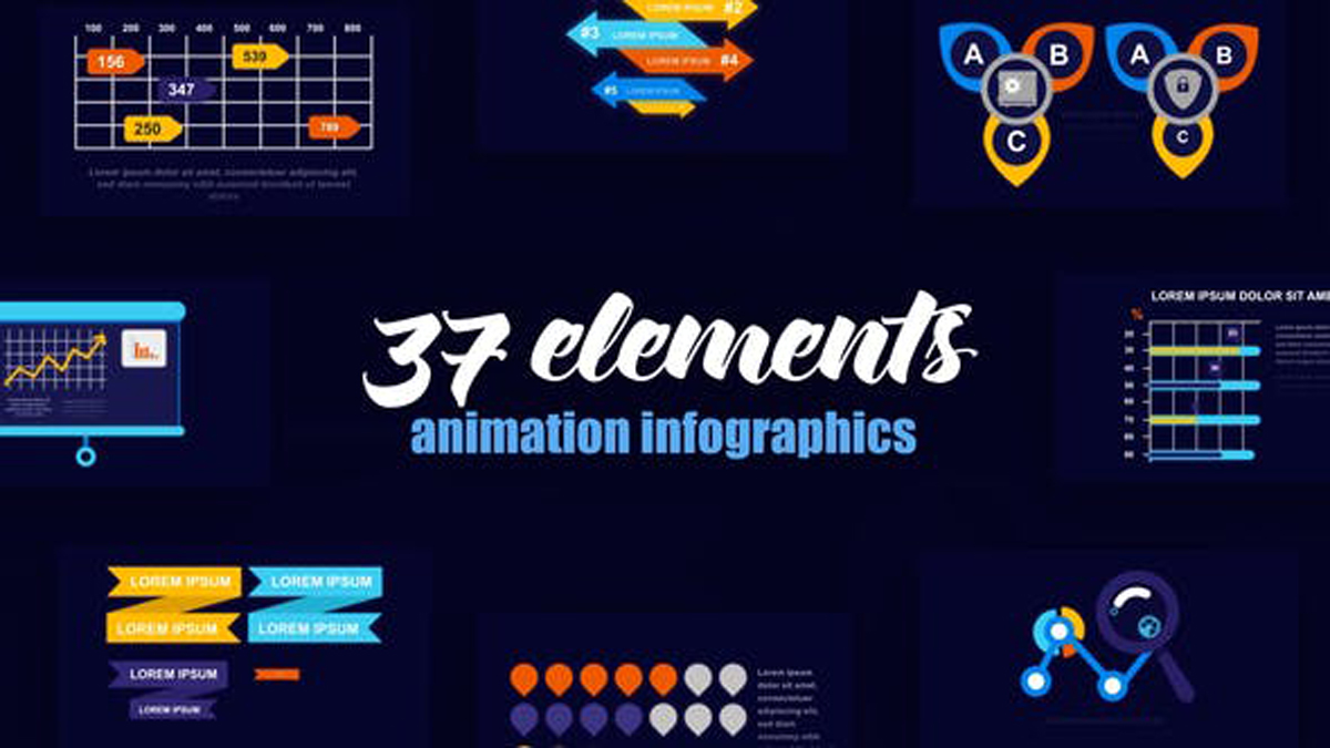 Videohive Statistic Infographics Vol.55 28113987