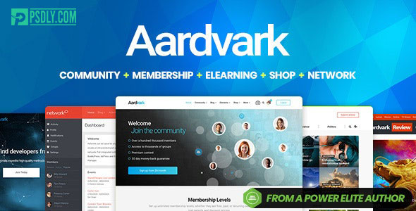 Aardvark v4.26 – Community, Membership, BuddyPress Theme – 21281062