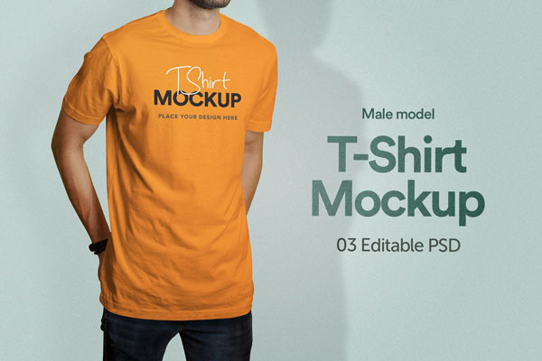 T-Shirt Mockup - Vol 03
