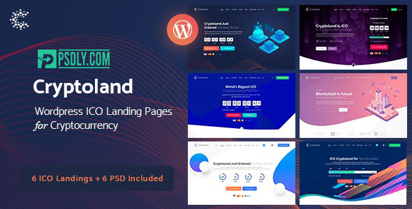ThemeForest Software WordPress Theme Cryptoland v2.2.3 22832328
