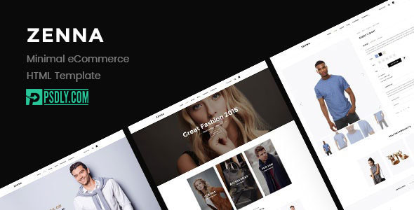ThemeForest Zenna v1.0 Minimal E-commerce HTML Template 19486074